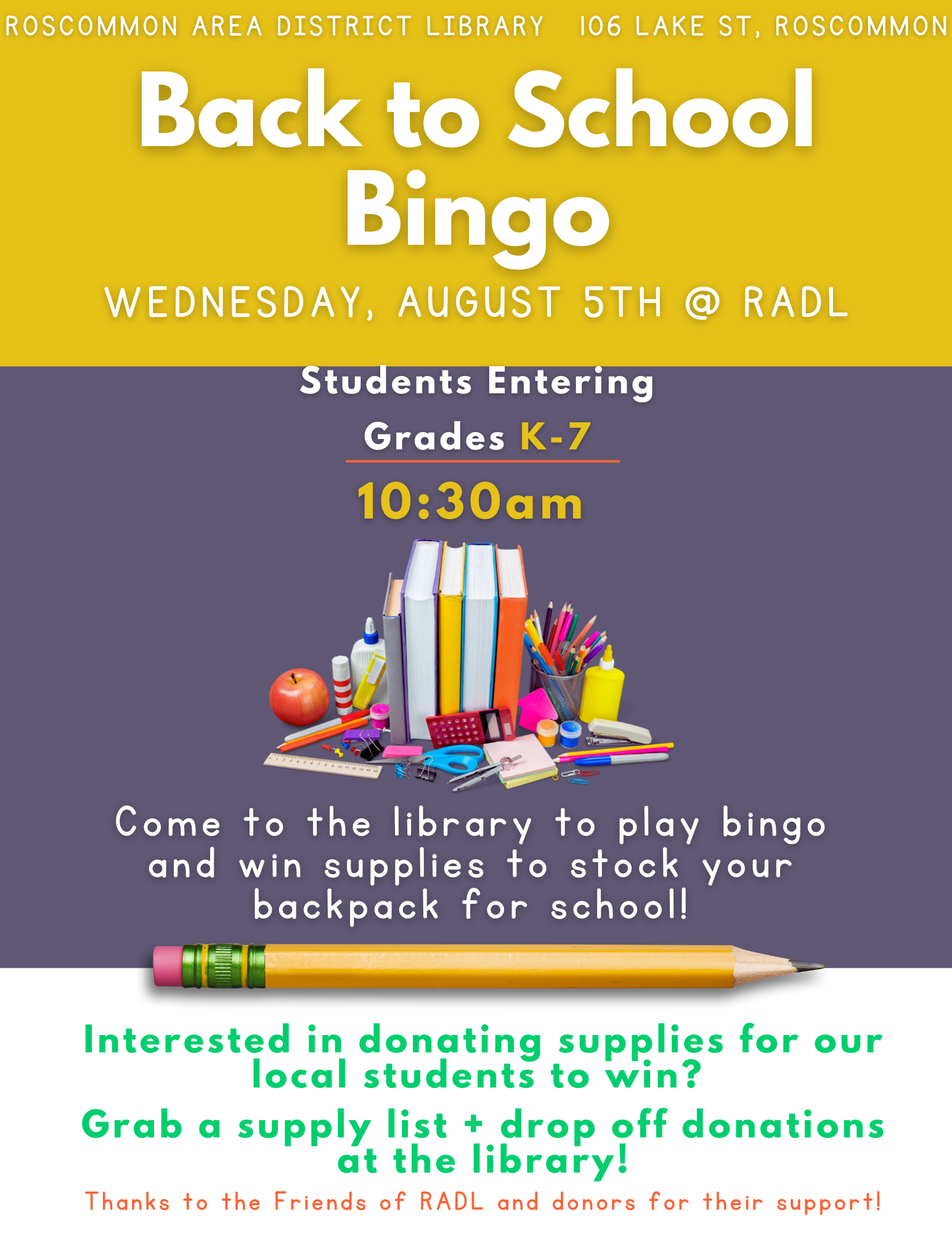 Back to School Bingo August 4, 2021 (2)