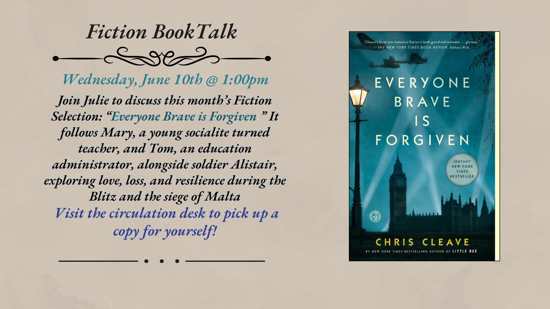 Copy of Copy of April BookTalk
