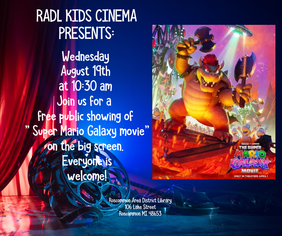 Copy of RADL July Kid's Cinema