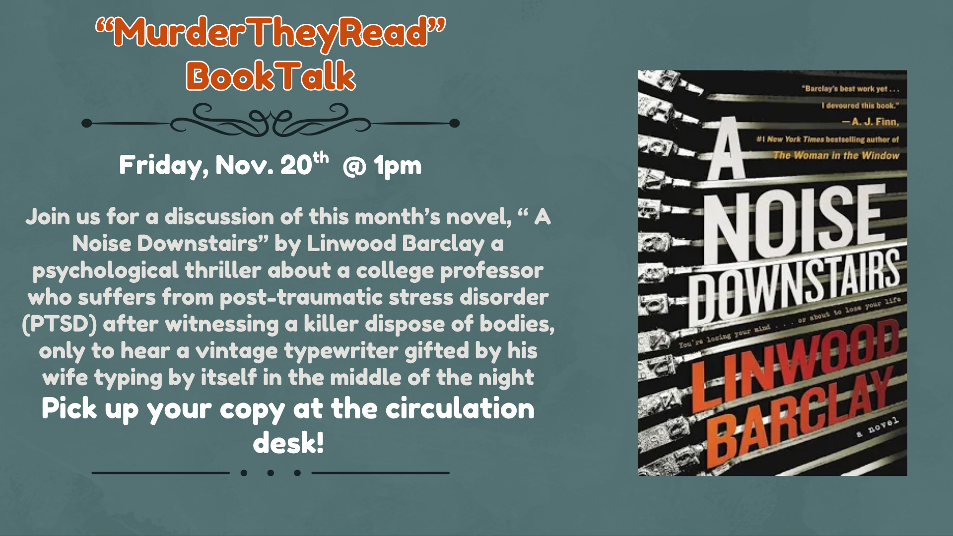 November BookTalk