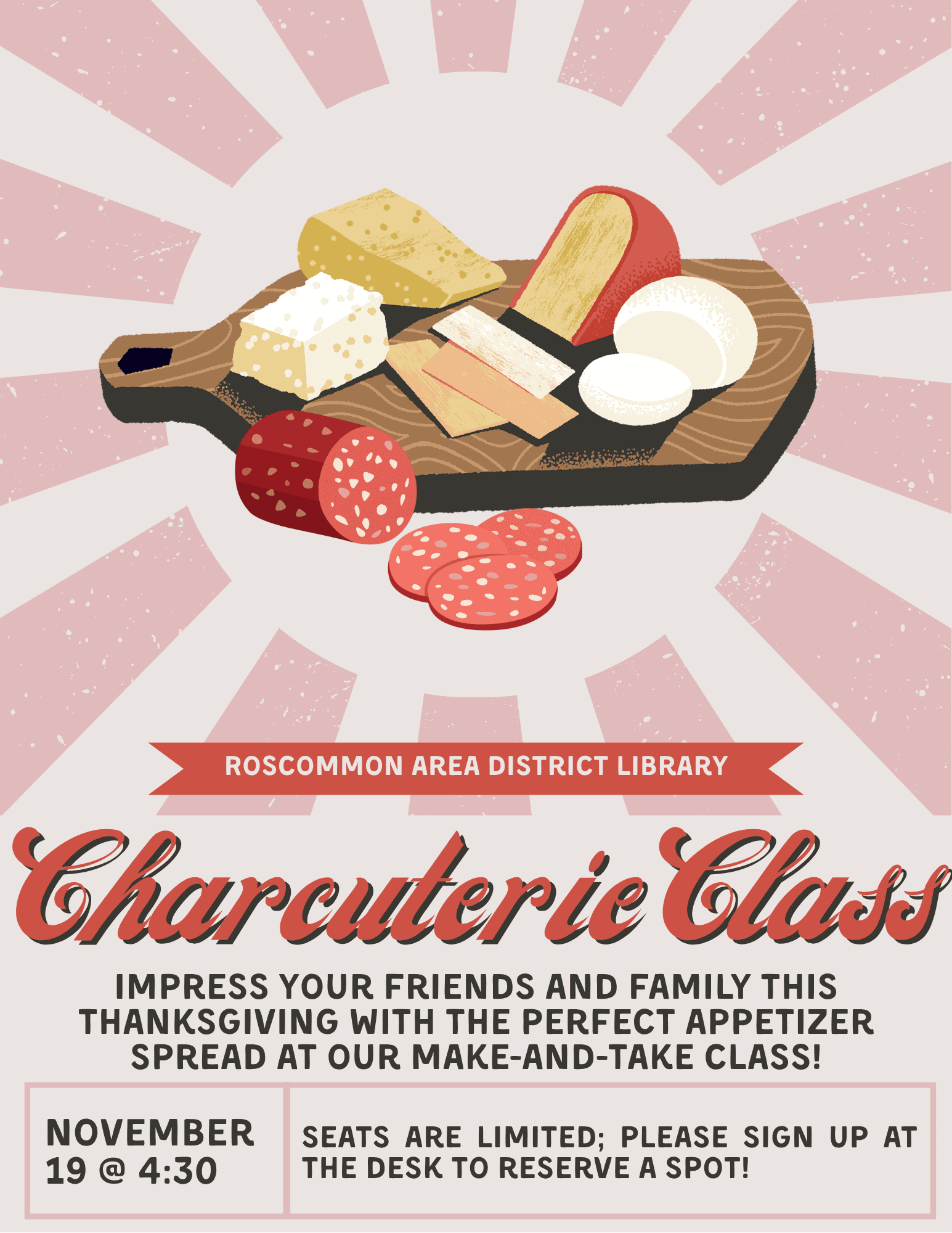 Thanksgiving Charcuterie Board Class